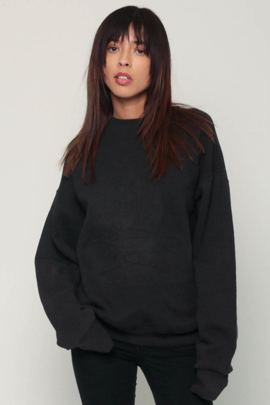 90s Looney Tunes Tasmanian Devil Taz Graphic Sweatshirt Black Extra Large