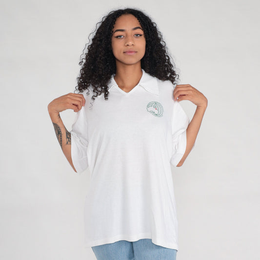 90s Horizons in Gastroenterology Port Douglas Australia Graphic Tee White Extra Large