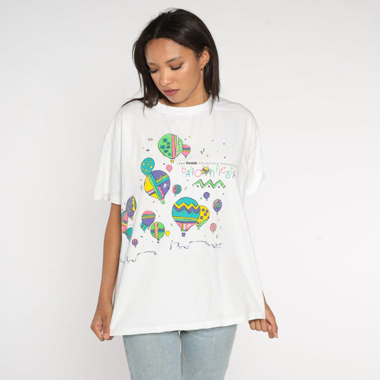 1998 Albuquerque International Balloon Fiesta Graphic Tee Cotton Large