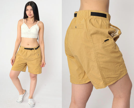 The North Face Cargo Shorts Tan Ripstop High Waisted Men's Small
