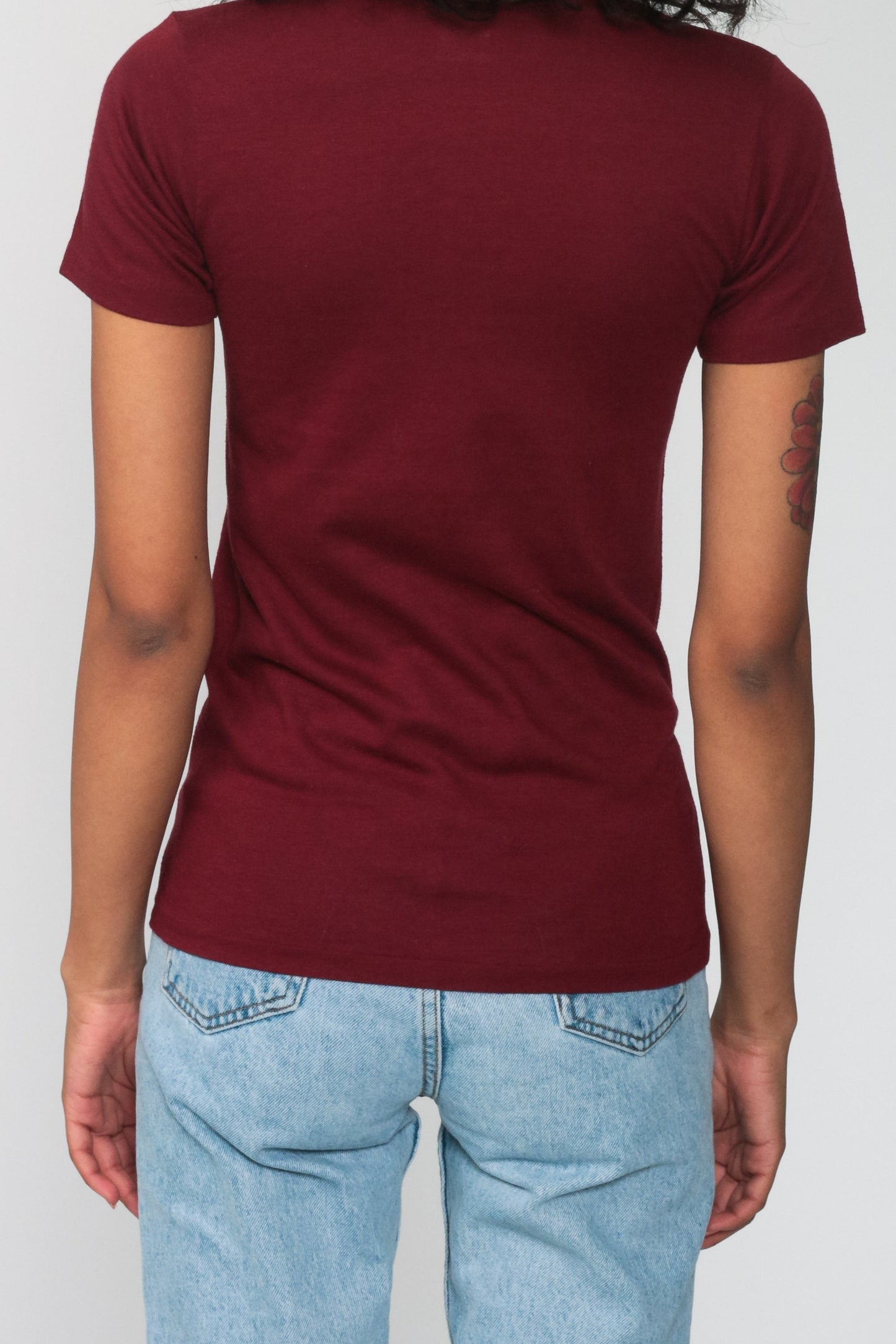 80s Dart Shop Graphic T-Shirt Burgundy Yellow Single Stitch Extra Small
