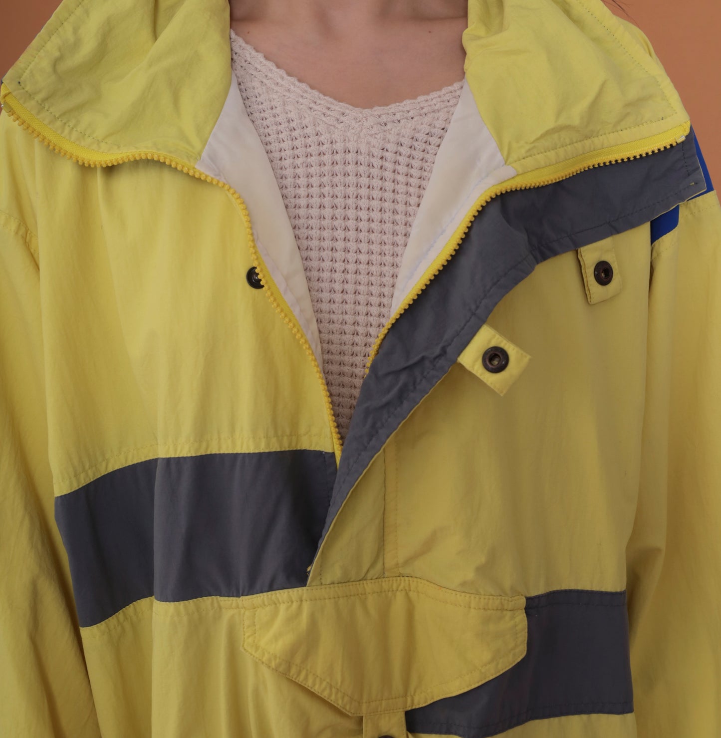 90s Asymmetrical Yellow Jacket