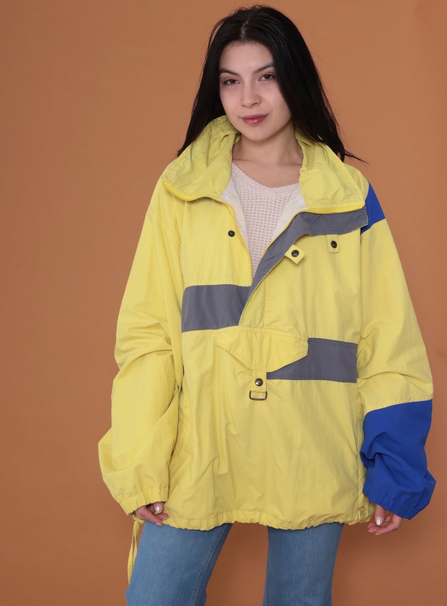 90s Asymmetrical Yellow Jacket