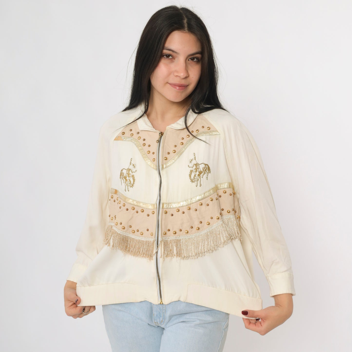Vintage Embroidered Rodeo Western Jacket M