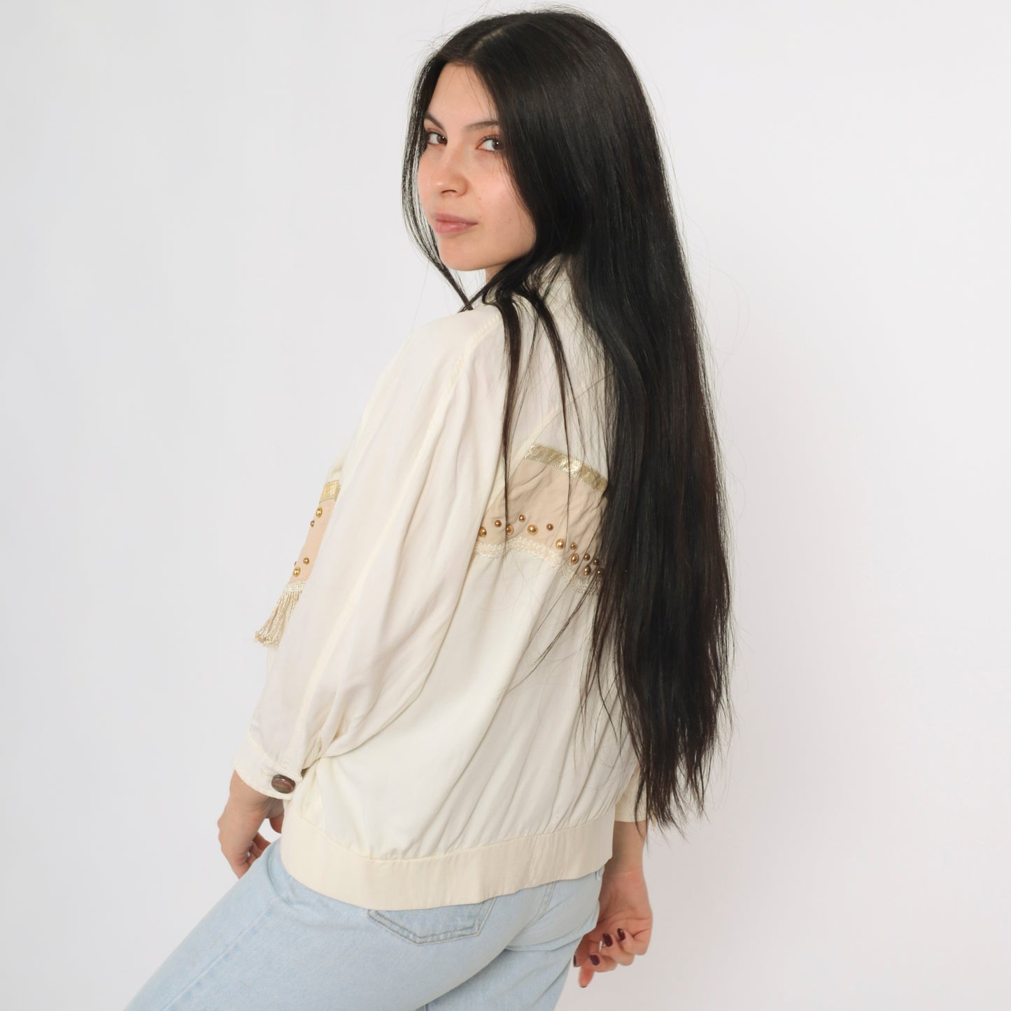 Vintage Embroidered Rodeo Western Jacket M
