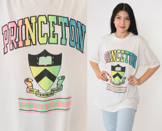Vintage 90s Princeton University T-Shirt XL