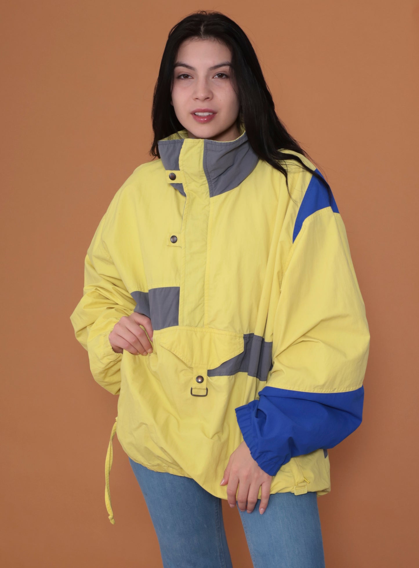 90s Asymmetrical Yellow Jacket