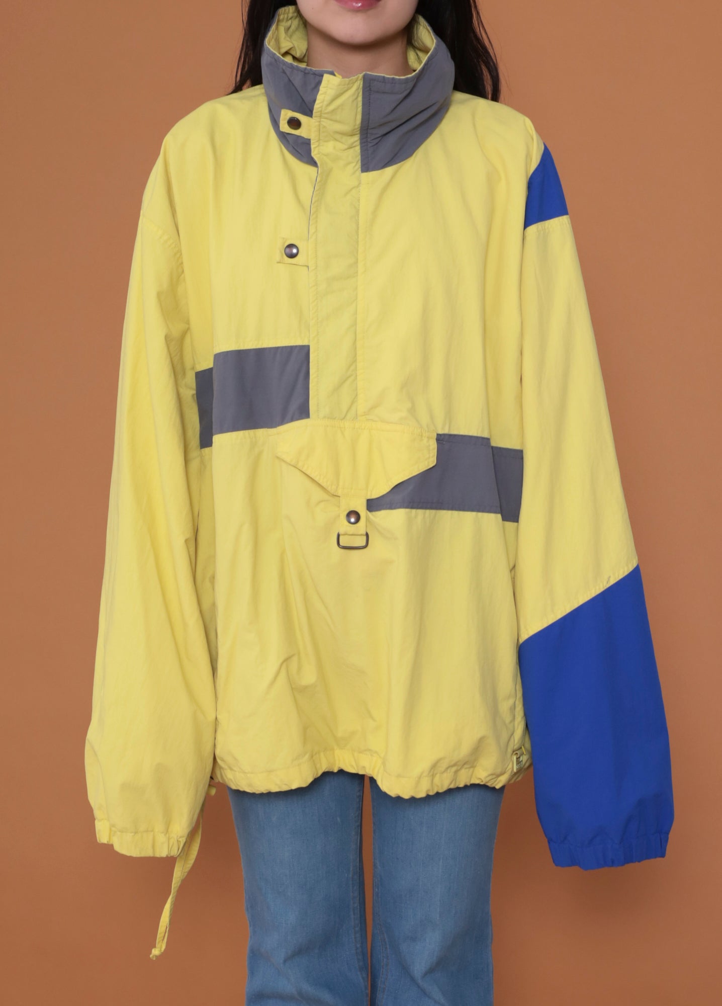 90s Asymmetrical Yellow Jacket