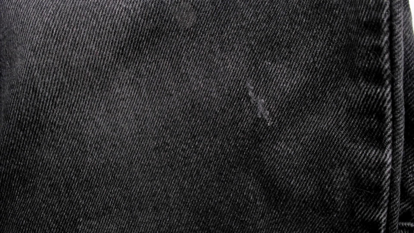 90s Rustler High-Waist Straight Leg Jeans Faded Black Denim Medium