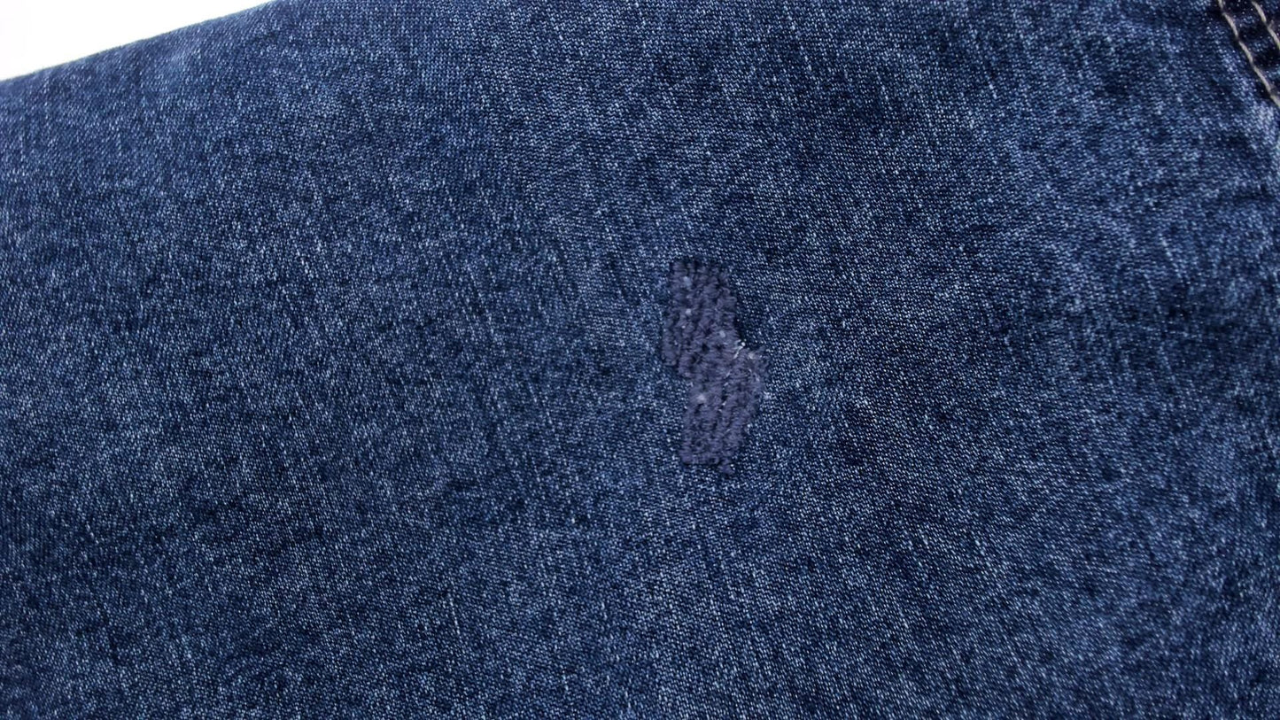 Y2K Wrangler Carpenter Jeans Navy Denim Straight Leg 34x32 Large