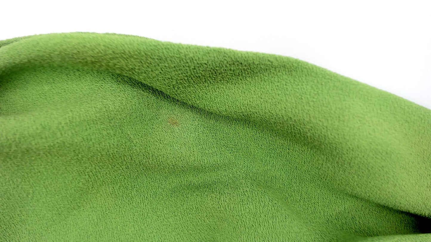 60s Richard Frontman Apple Green Cowl Neck Dress Knee-Length Small