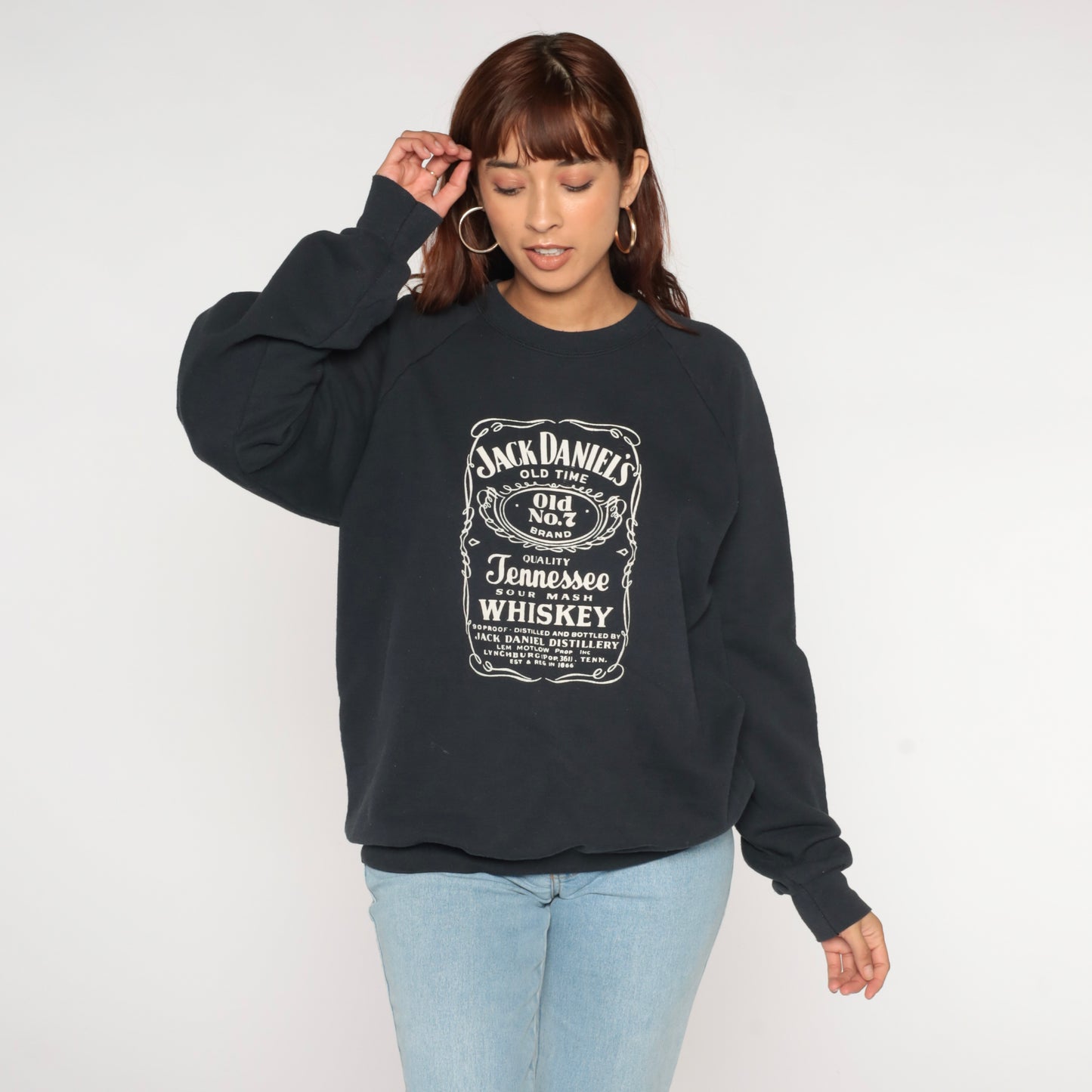 Vintage 90s Jack Daniel's Whiskey Sweatshirt XL