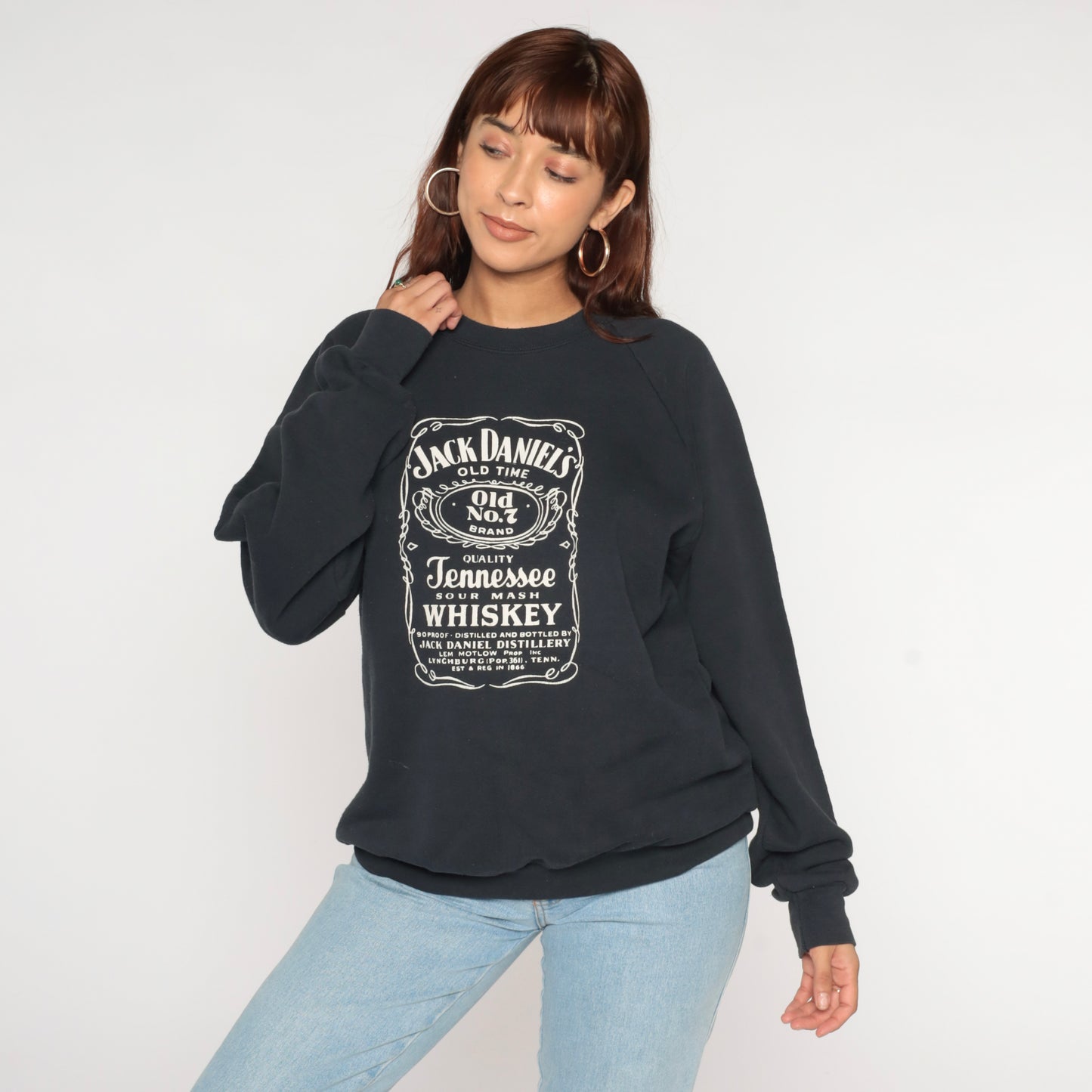 Vintage 90s Jack Daniel's Whiskey Sweatshirt XL