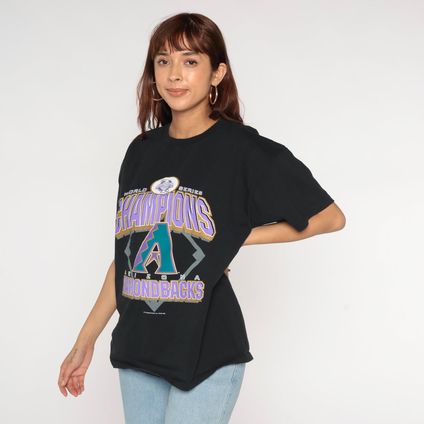 2001 Arizona Diamondbacks World Series Shirt XL
