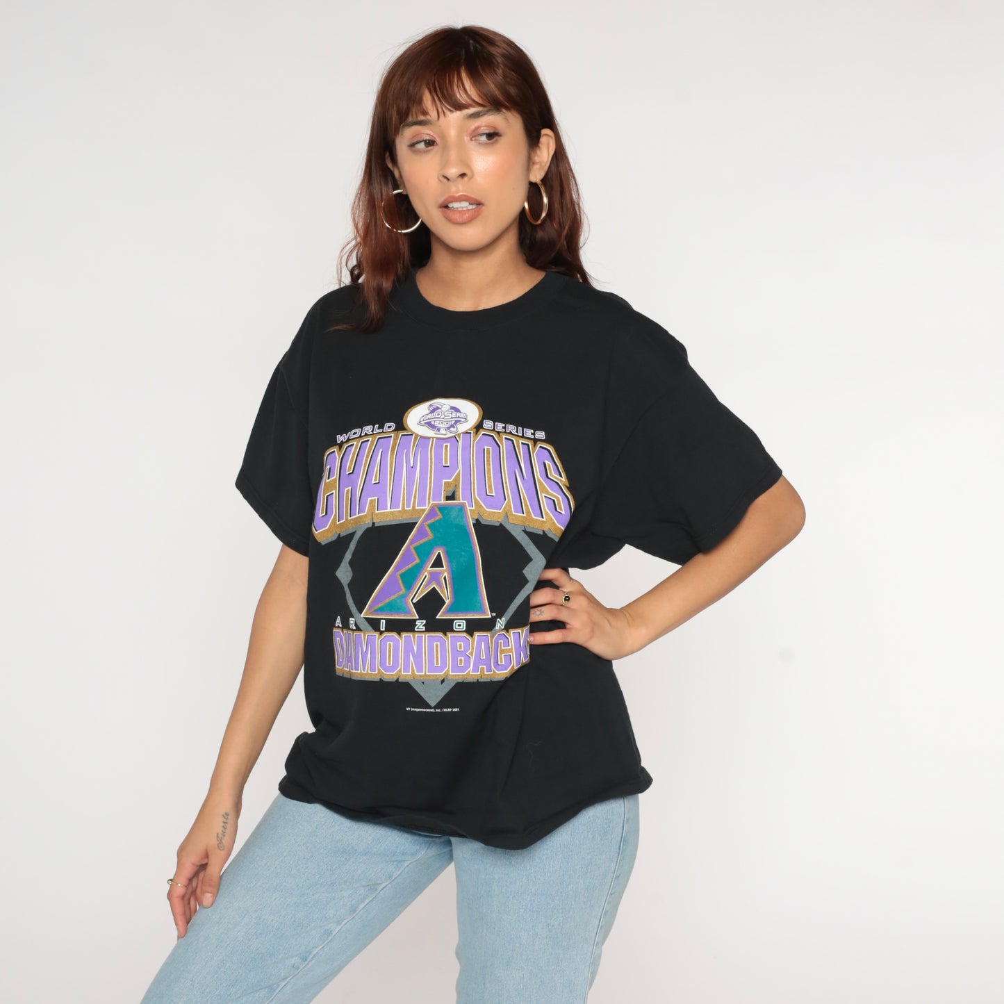 2001 Arizona Diamondbacks World Series Shirt XL