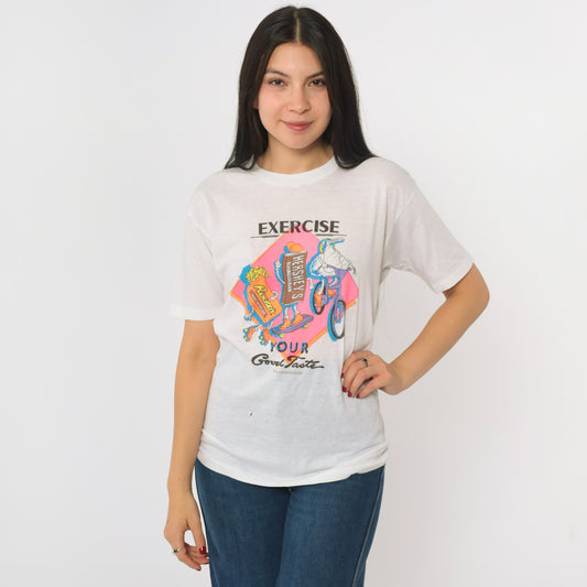 Vintage Hershey’s Candy Exercise Tee S