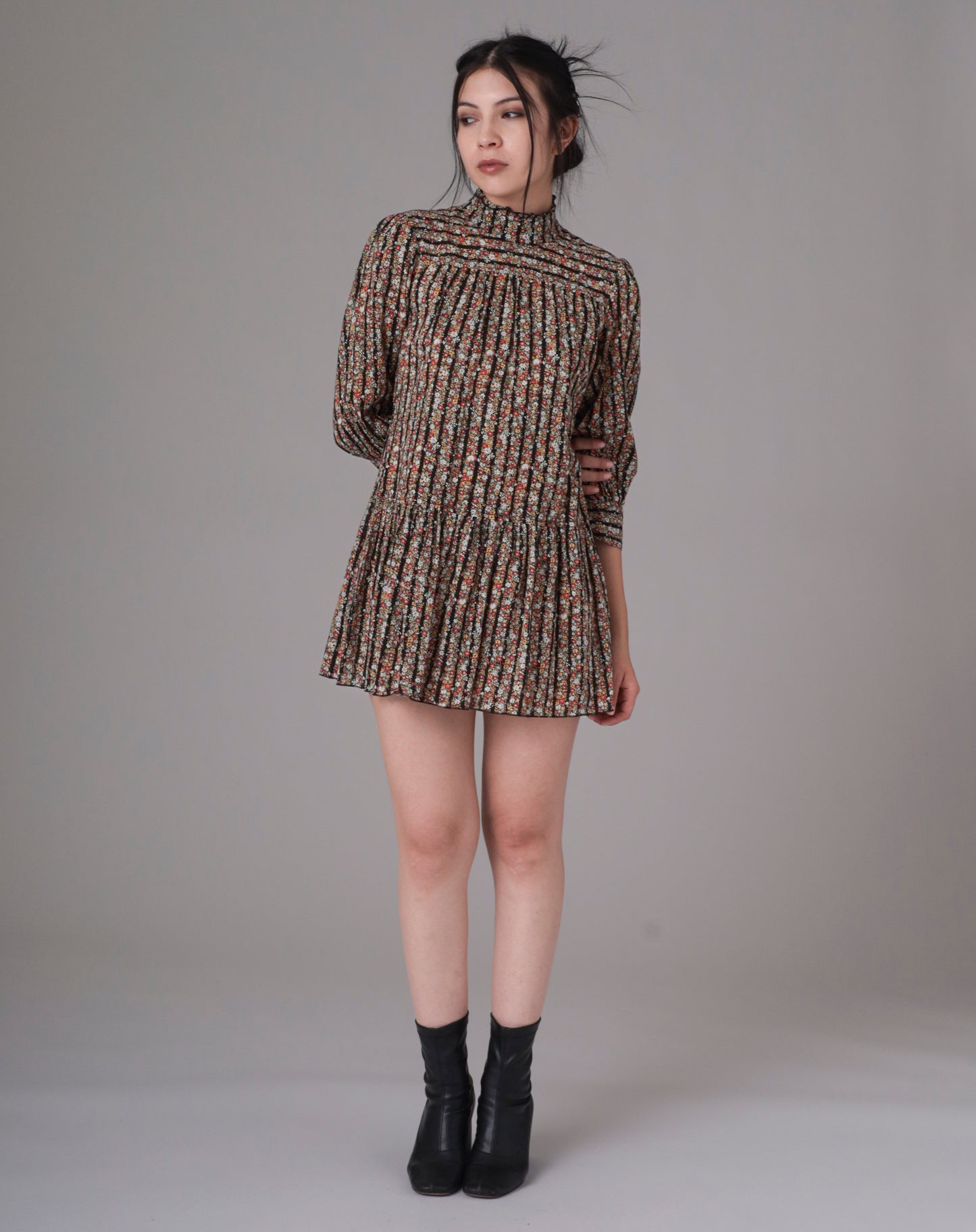 Y2K Floral MIcro Mini Dress
