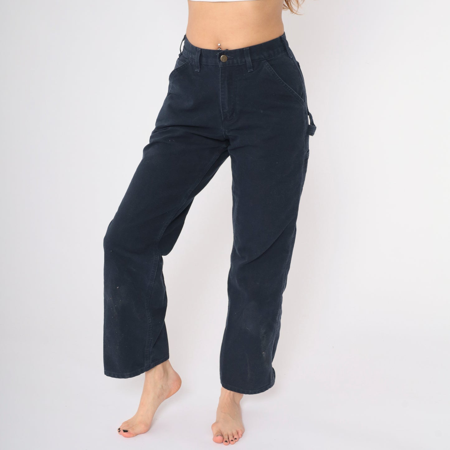 Y2K Black Carhartt Utility Pants 29 x 30