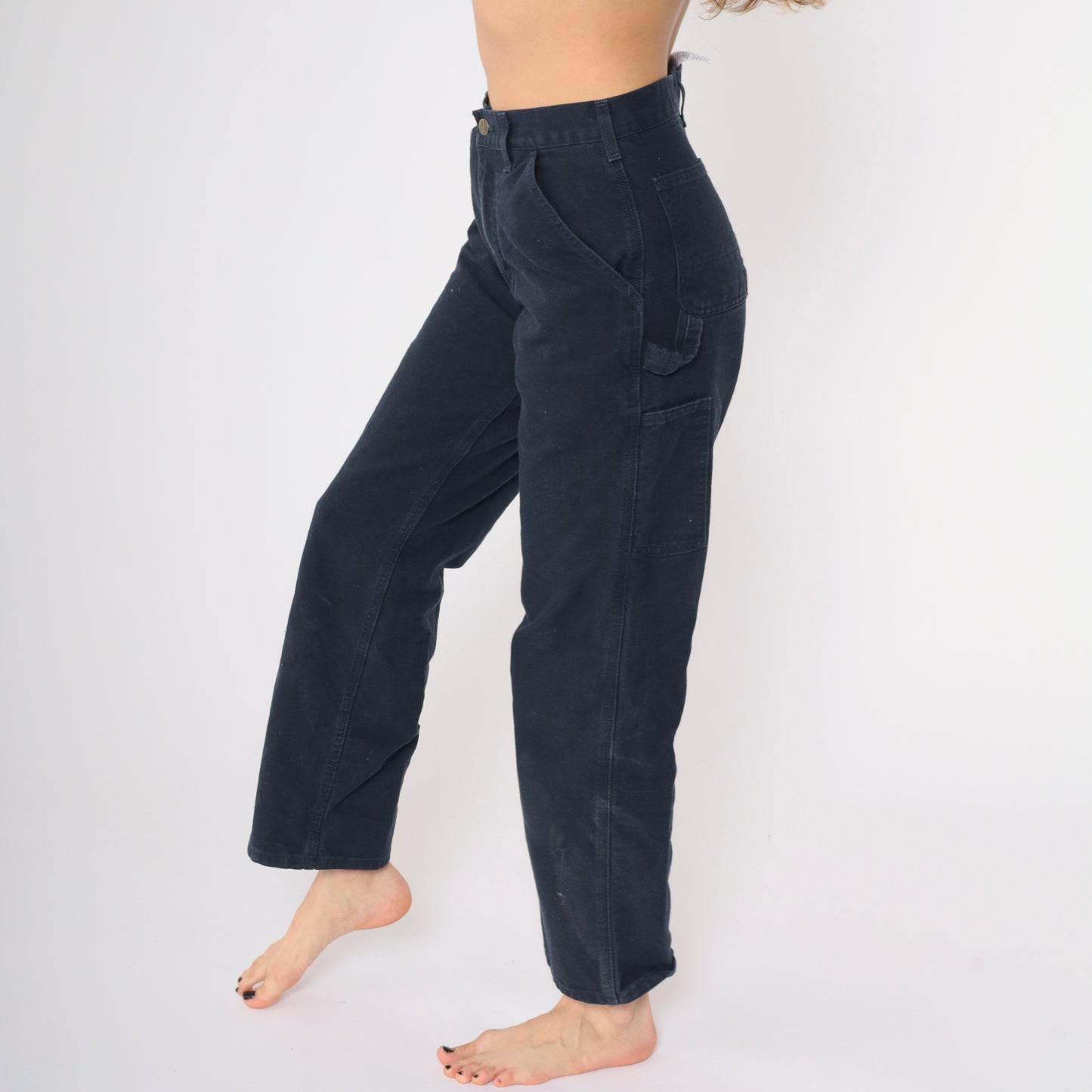 Y2K Black Carhartt Utility Pants 29 x 30