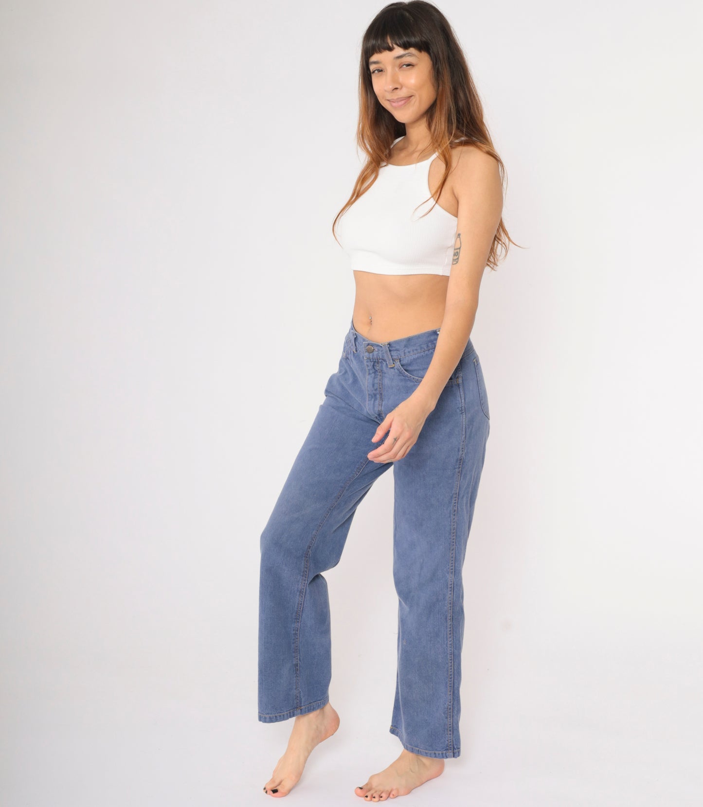70s Jean Team Bell Bottoms 32-34