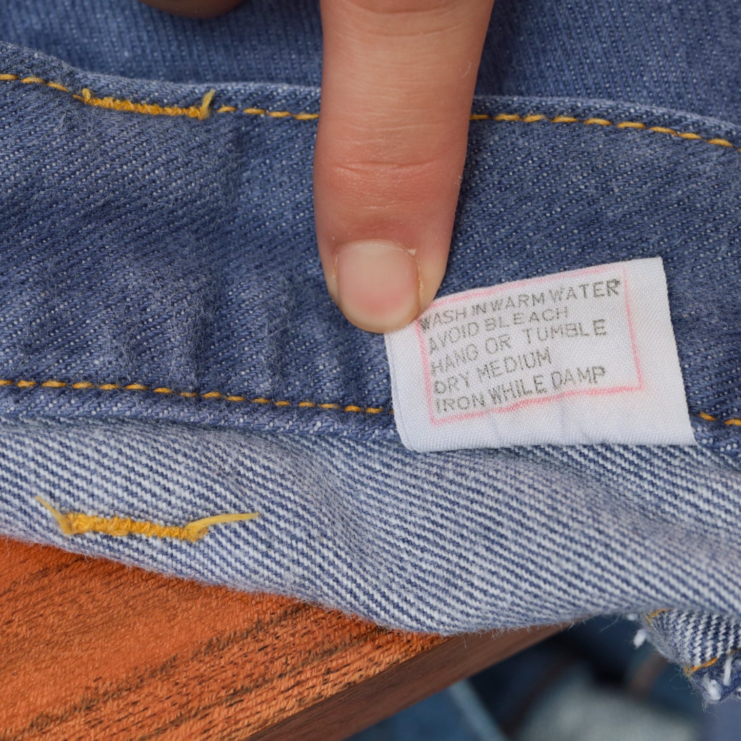 70s Jean Team Bell Bottoms 32-34