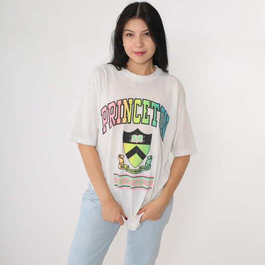 Vintage 90s Princeton University T-Shirt XL