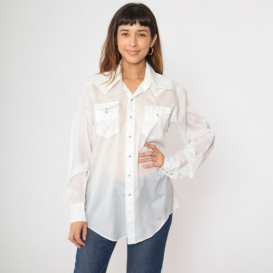 70s Rockmount Ranch Wear Western Shirt Men's M