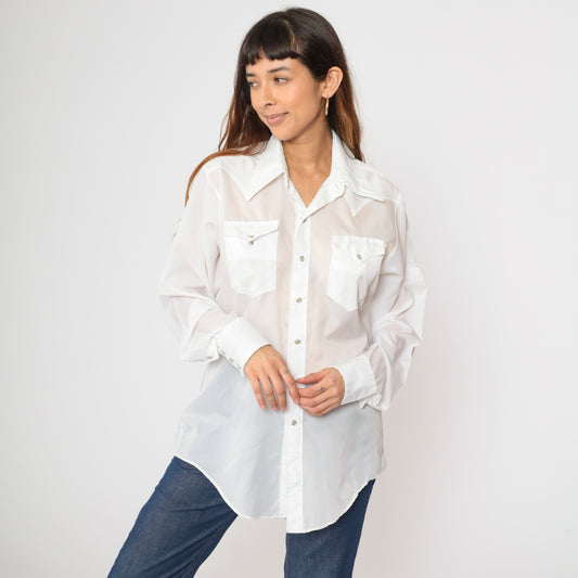 70s Rockmount Ranch Wear Western Shirt Men's M