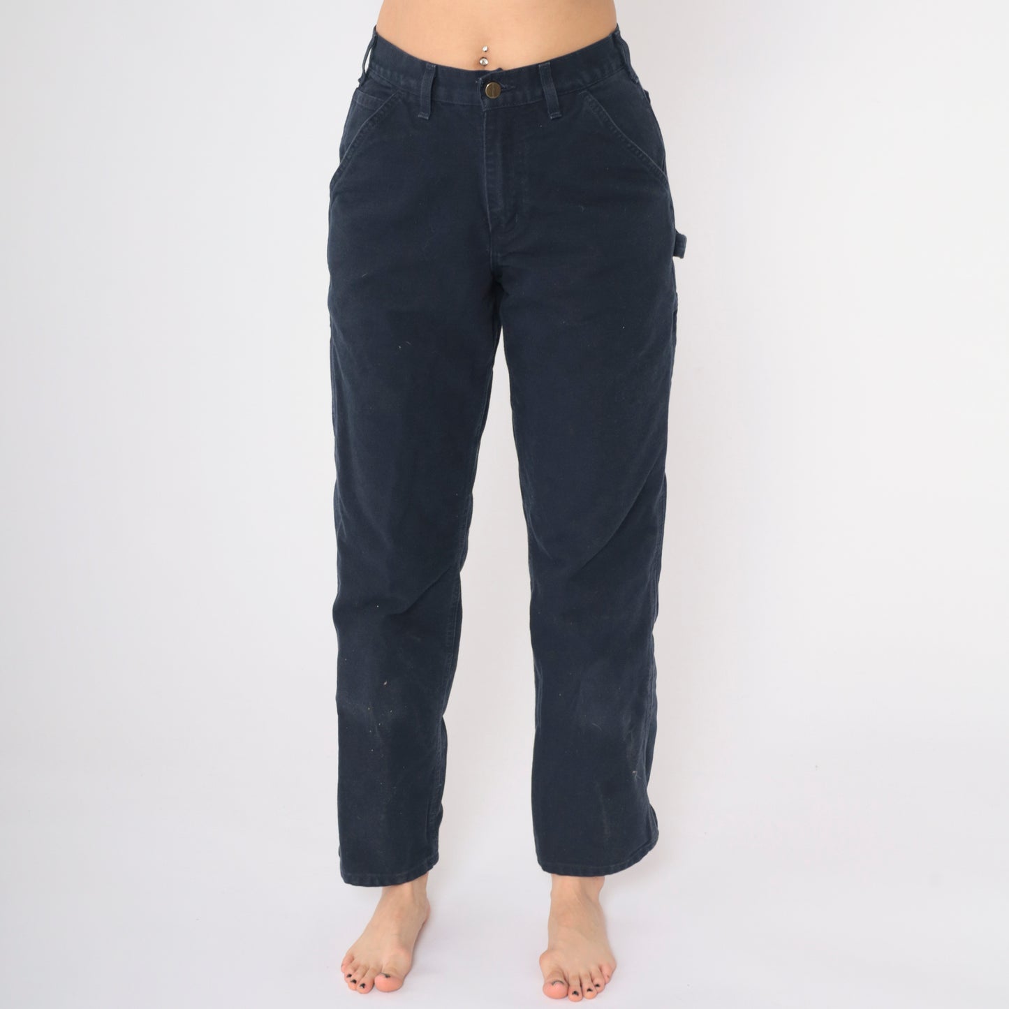 Y2K Black Carhartt Utility Pants 29 x 30