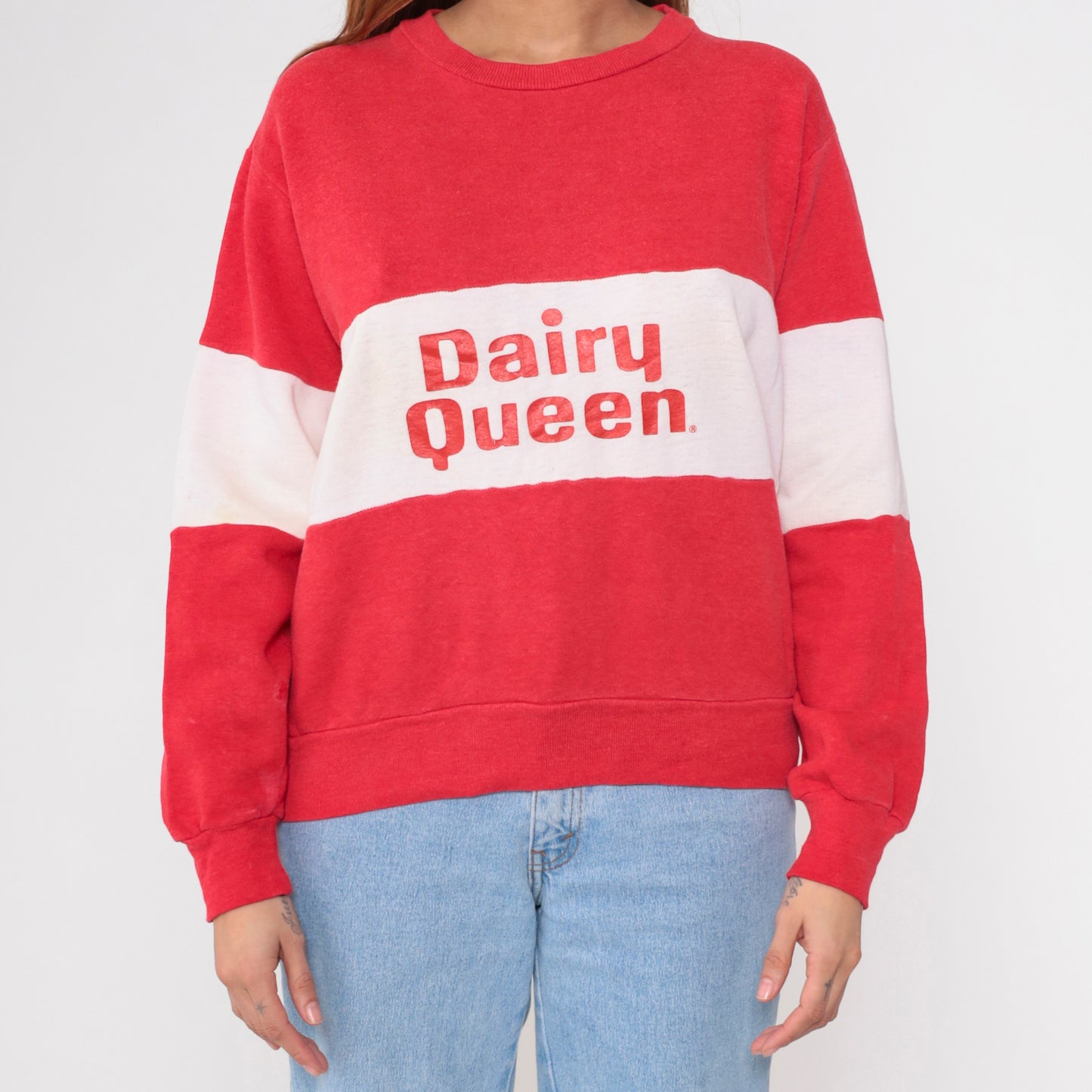 Vintage 90s Dairy Queen Sweatshirt L
