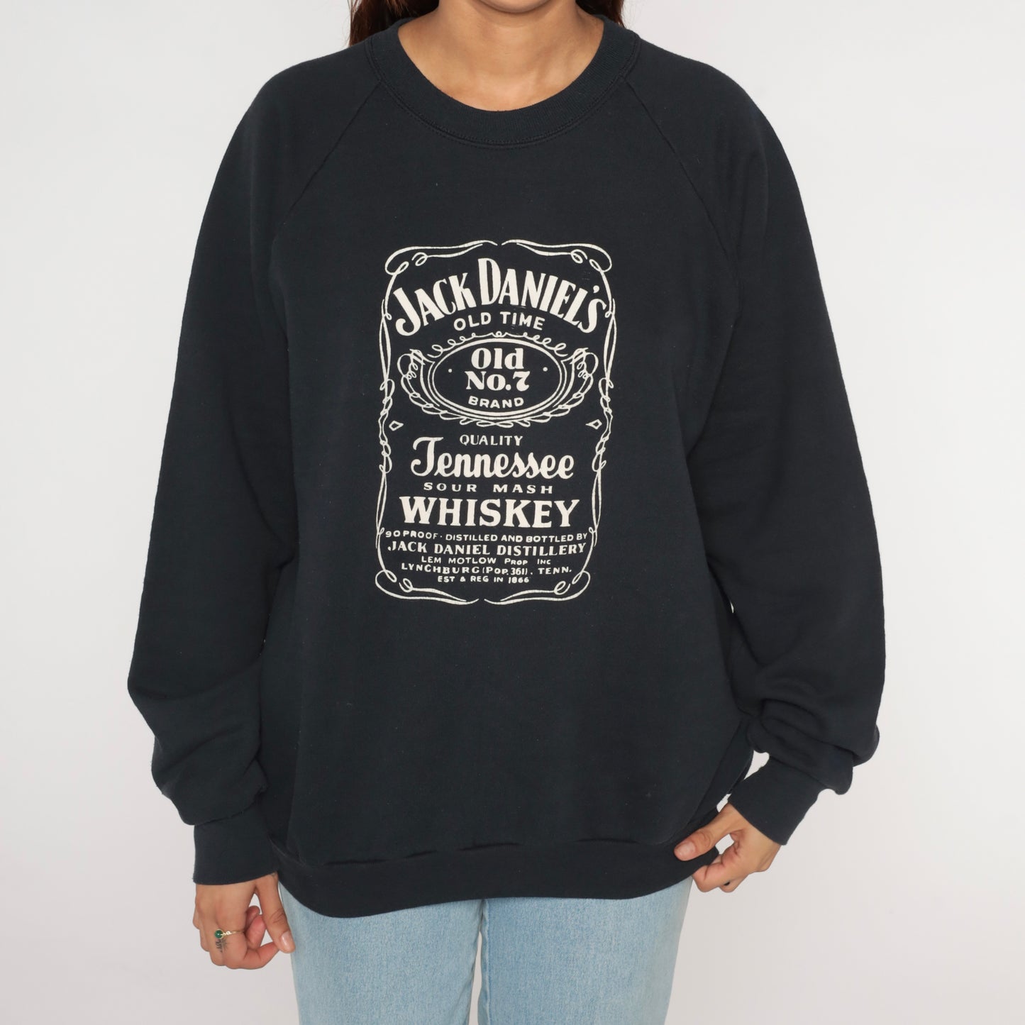Vintage 90s Jack Daniel's Whiskey Sweatshirt XL
