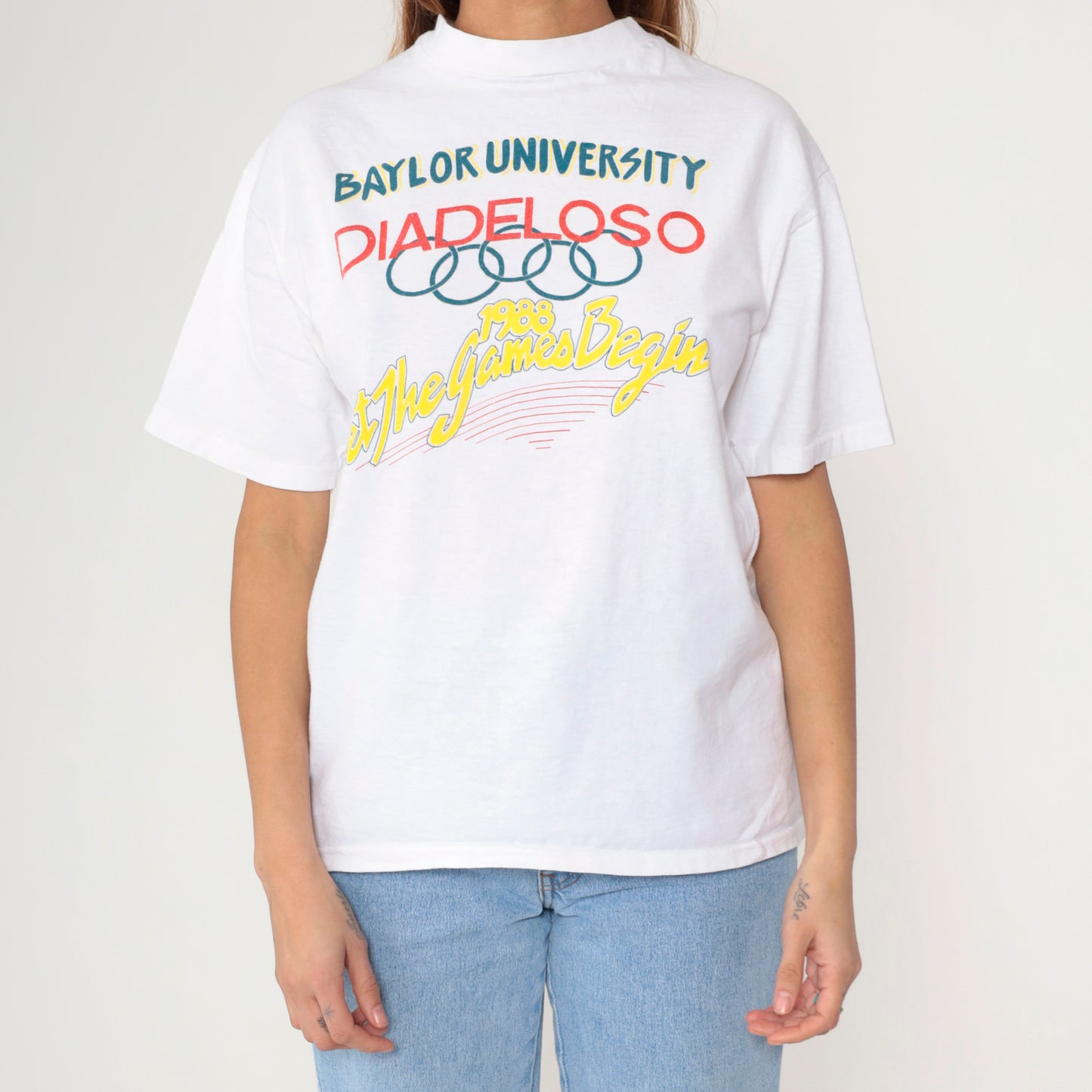 Vintage Baylor University Diadeloso Shirt M