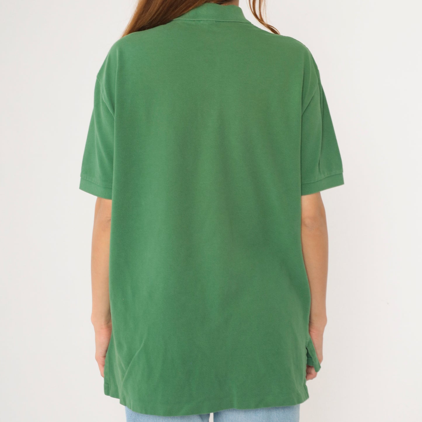 90s Green Ralph Lauren Polo Shirt L