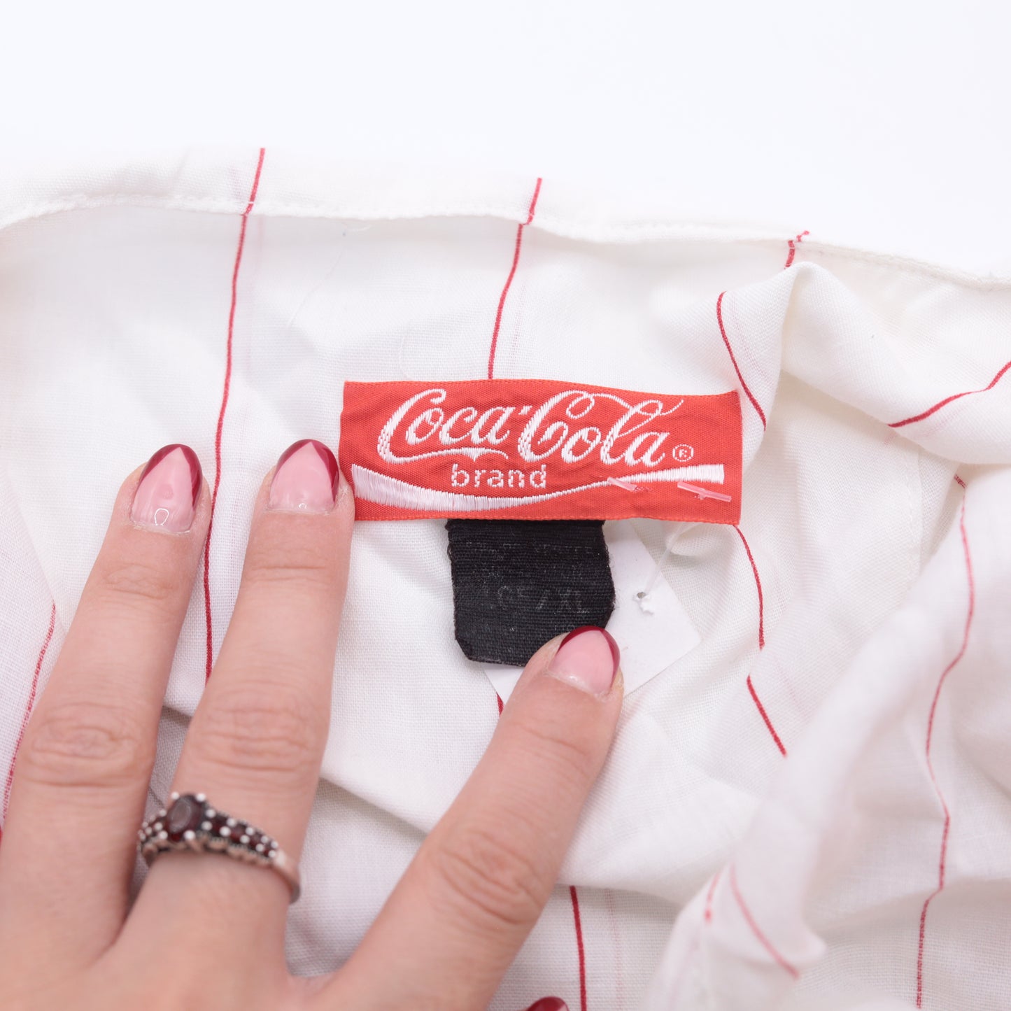 Vintage 80s Coca Cola Striped T-Shirt Dress XL