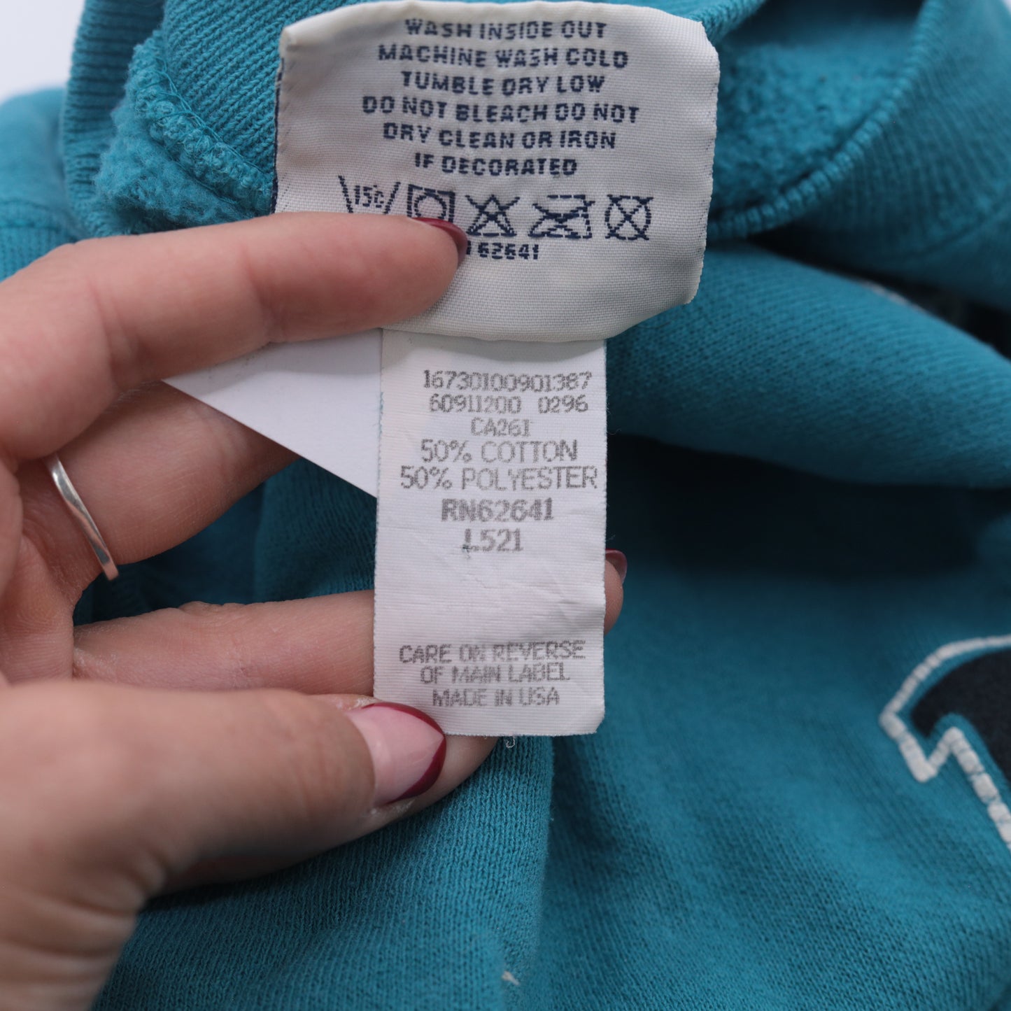 1990s Jacksonville Jaguars NFL Sweatshirt Lee Sport XXL