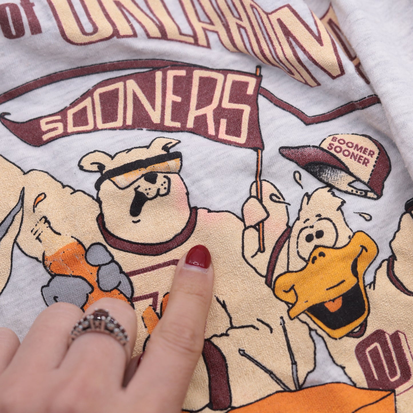 Vintage 90s Oklahoma Sooners Sports T-Shirt L