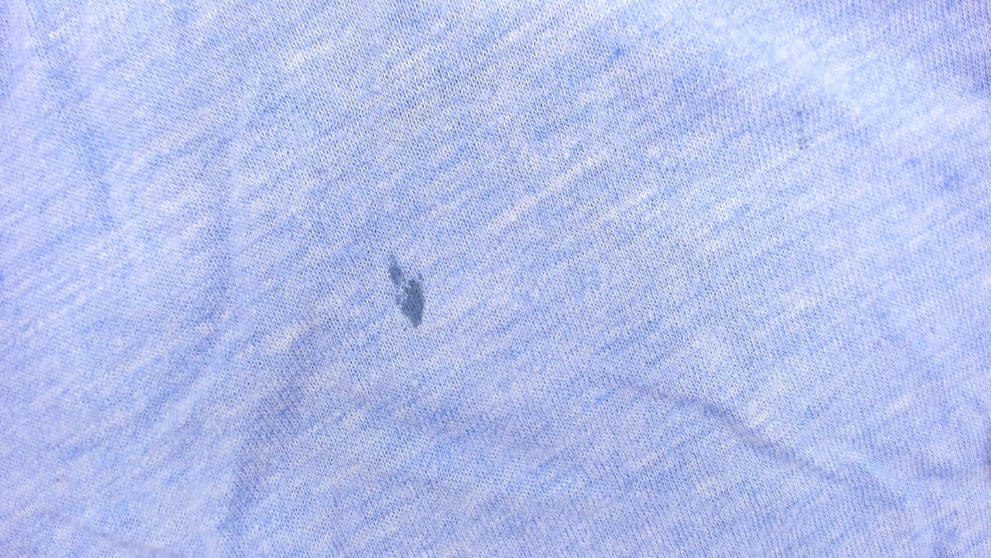 Madonna Who's That Girl Tour Shirt 80s Concert Tee Blue Ringer Vintage Band Tee Crew Neck Graphic U.S. World Tour Cities Periwinkle Small S