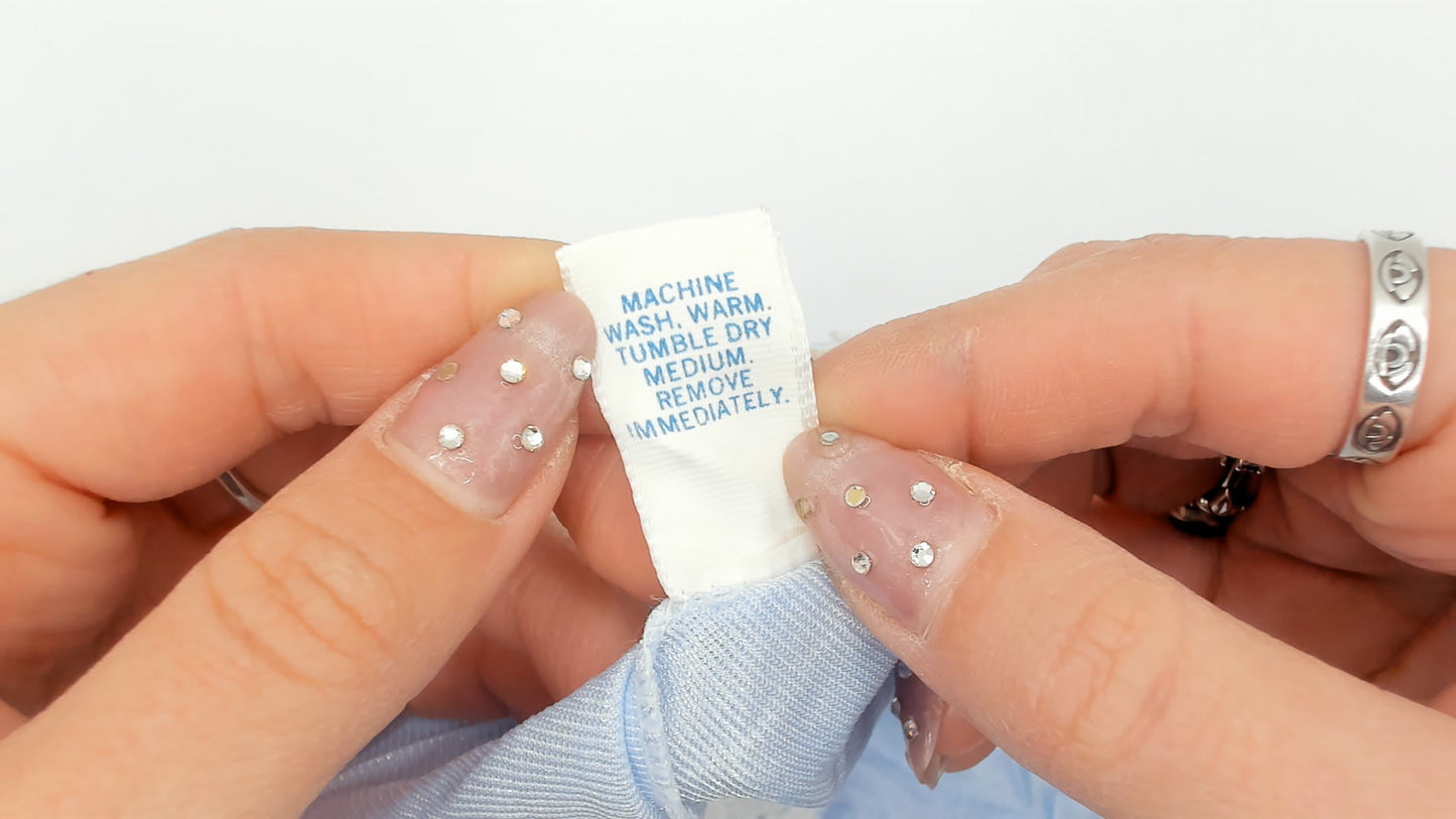 80s Light Blue Panties Vintage Lace Trim High Waist Underwear Coquette Lingerie Baby Pale Full Coverage Pin Up Romantic Soft Medium M