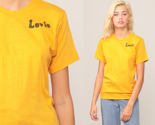 80s Lindstrom Leapers Hand Painted Volleyball Graphic Tee Small