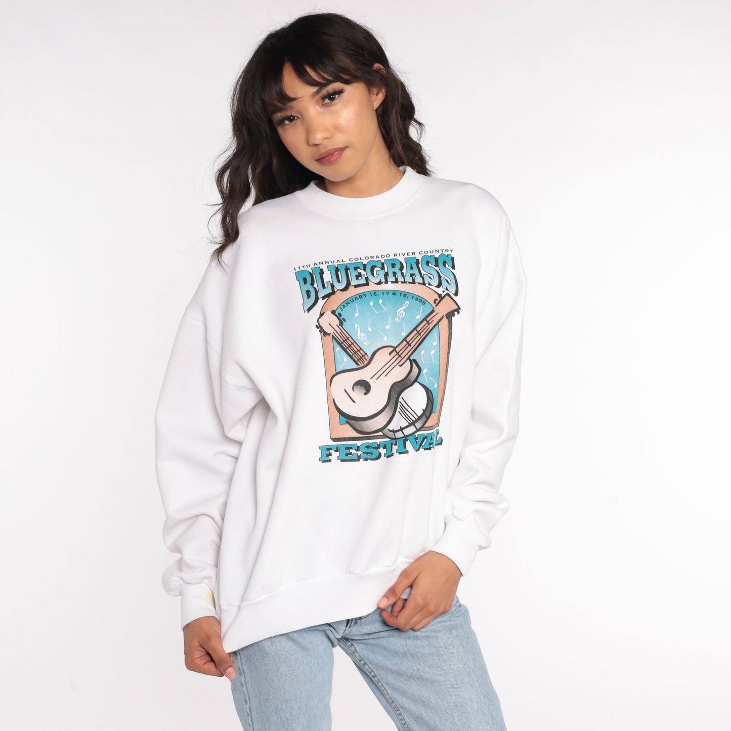 1998 Colorado River Country Bluegrass Festival Sweatshirt Unisex Extra Large