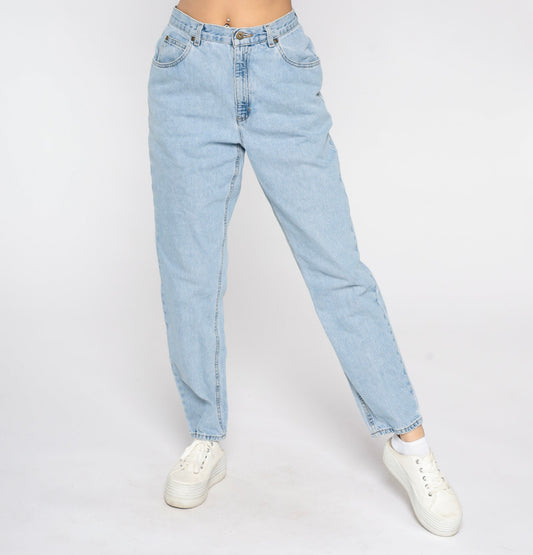 00s Liz Claiborne Mom Jeans Blue Denim Tapered High-Rise Medium
