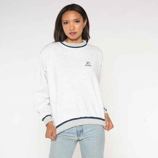 90s Kino Springs Arizona Golf Course Sweatshirt Grey Crewneck Medium