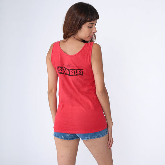 80s Also Ran Blues Red Balloon Presents Tank Top Graphic Sleeveless Medium