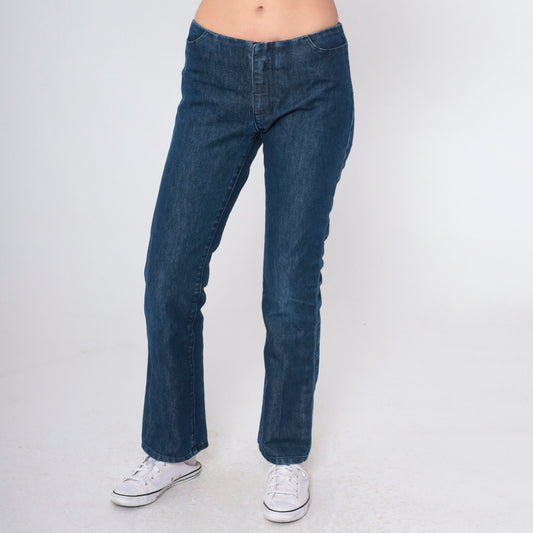 90s Gap Low Rise Bootcut Jeans Dark Wash Denim Extra Small