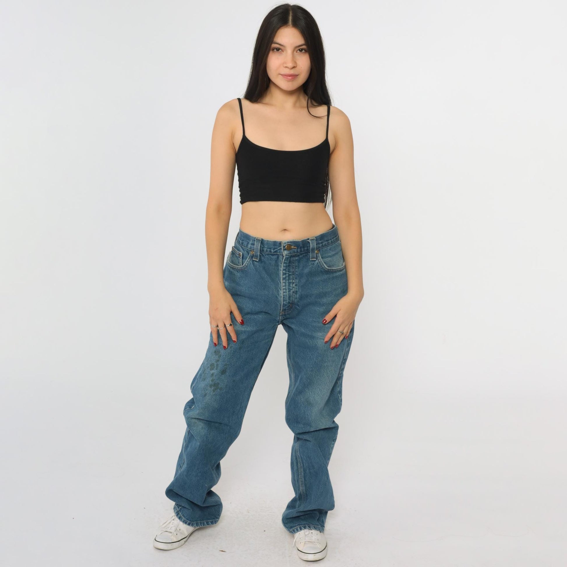 00s Carhartt Jeans Blue Denim Relaxed Straight Leg 36 x 32