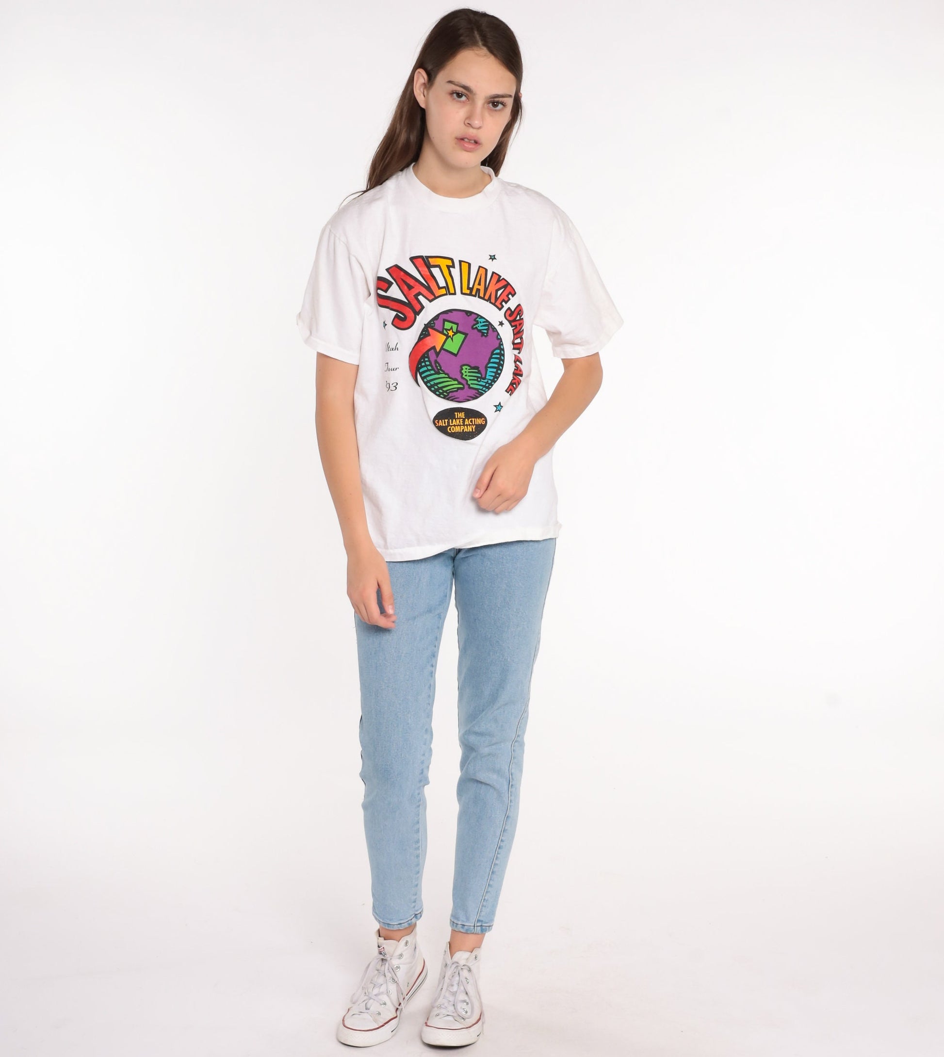 90s Salt Lake Acting Company Graphic Tee Utah Single Stitch Medium