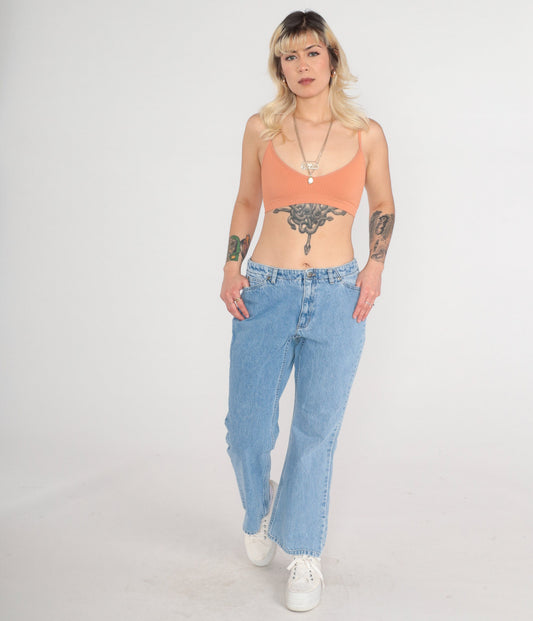 90s Liz Claiborne Bootcut Jeans Blue Mid Rise Denim Medium