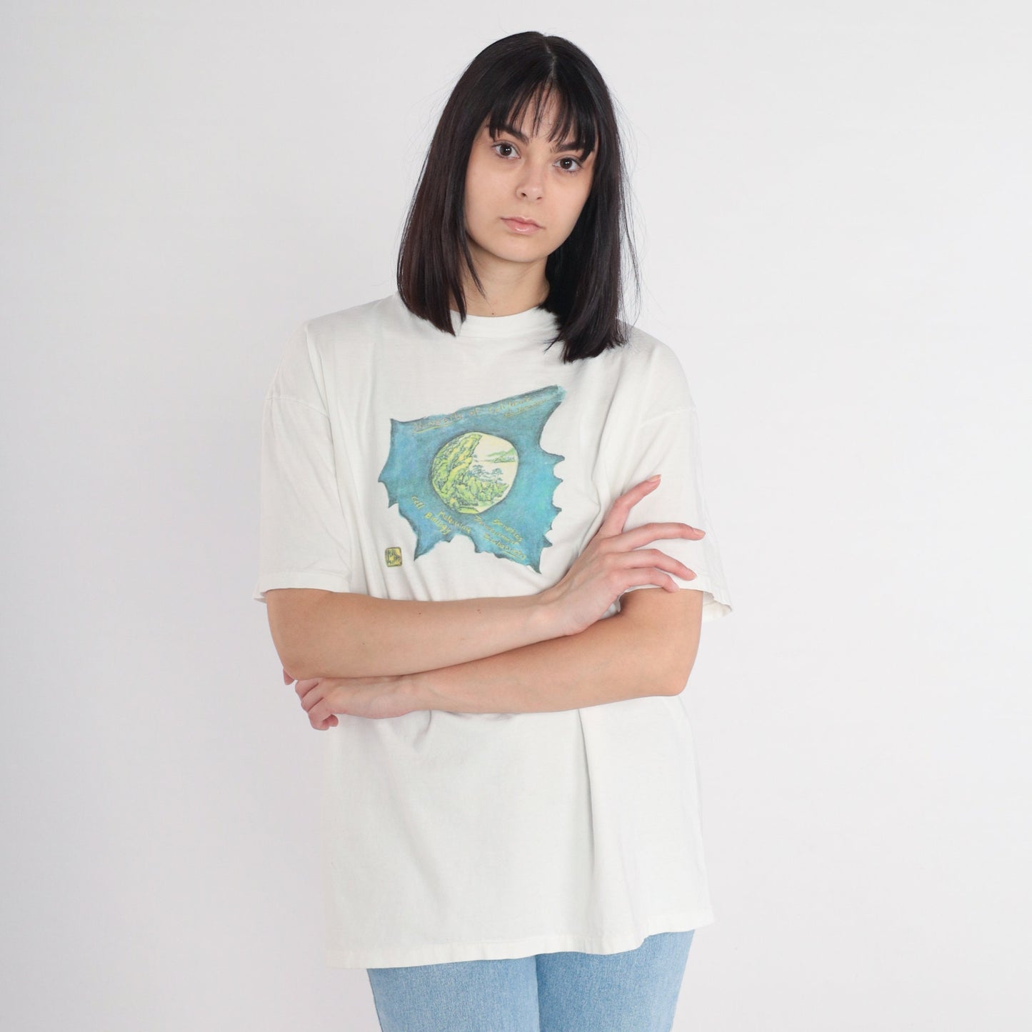 90s UCSF Science Department Graphic T-Shirt Earth Molecular Biology Extra Large