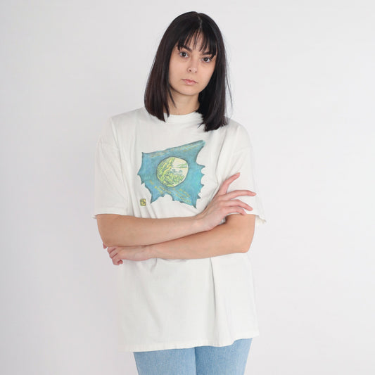 90s UCSF Science Department Graphic T-Shirt Earth Molecular Biology Extra Large