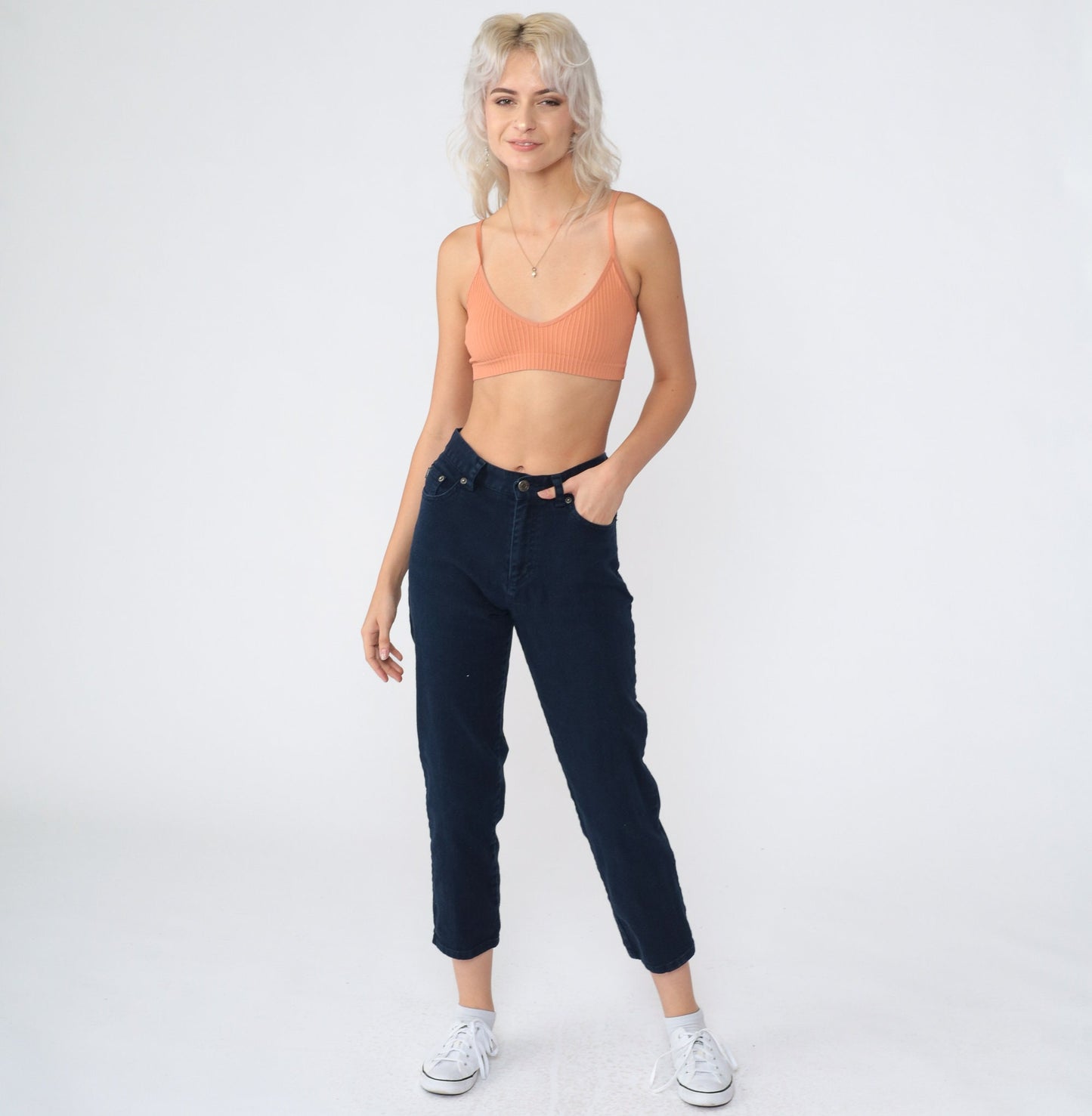 Ralph Lauren Y2K Dark Wash High-Rise Ankle Jeans Petite Extra Small